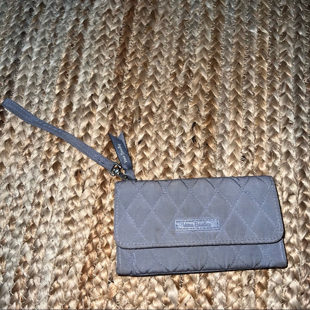 Vera Bradley Blue Wristlet Wallet